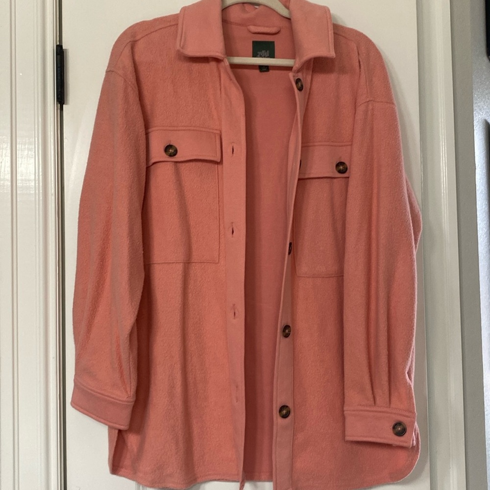 Wild fable light pink oversized jacket Size Small